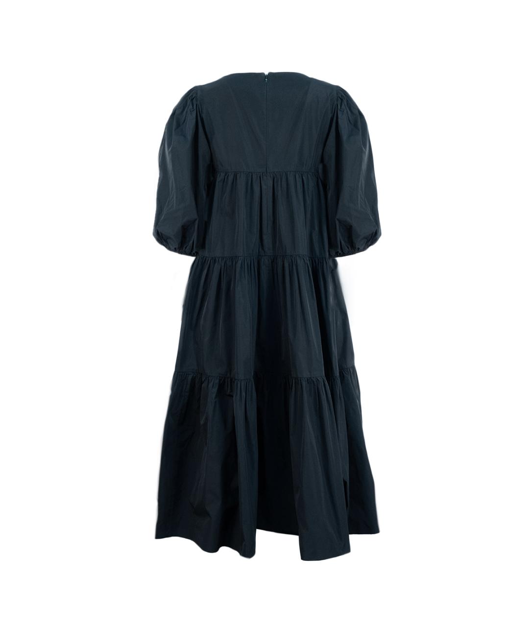 RED VALENTINO Черное полиэстеровое повседневное платье, фото 2