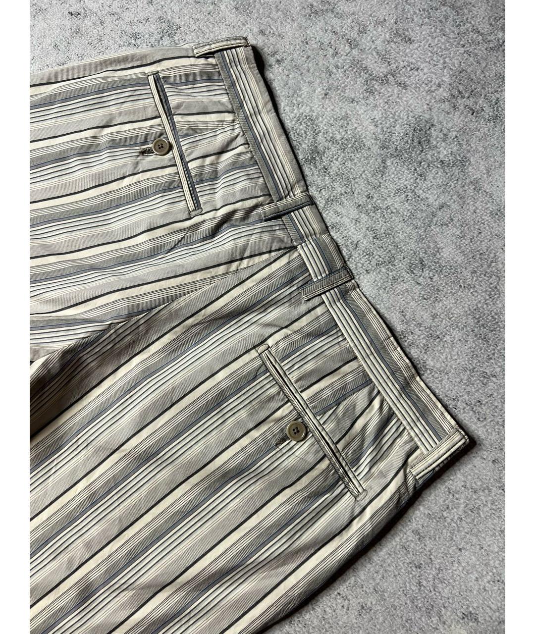 ETRO Мульти хлопковые брюки чинос, фото 4