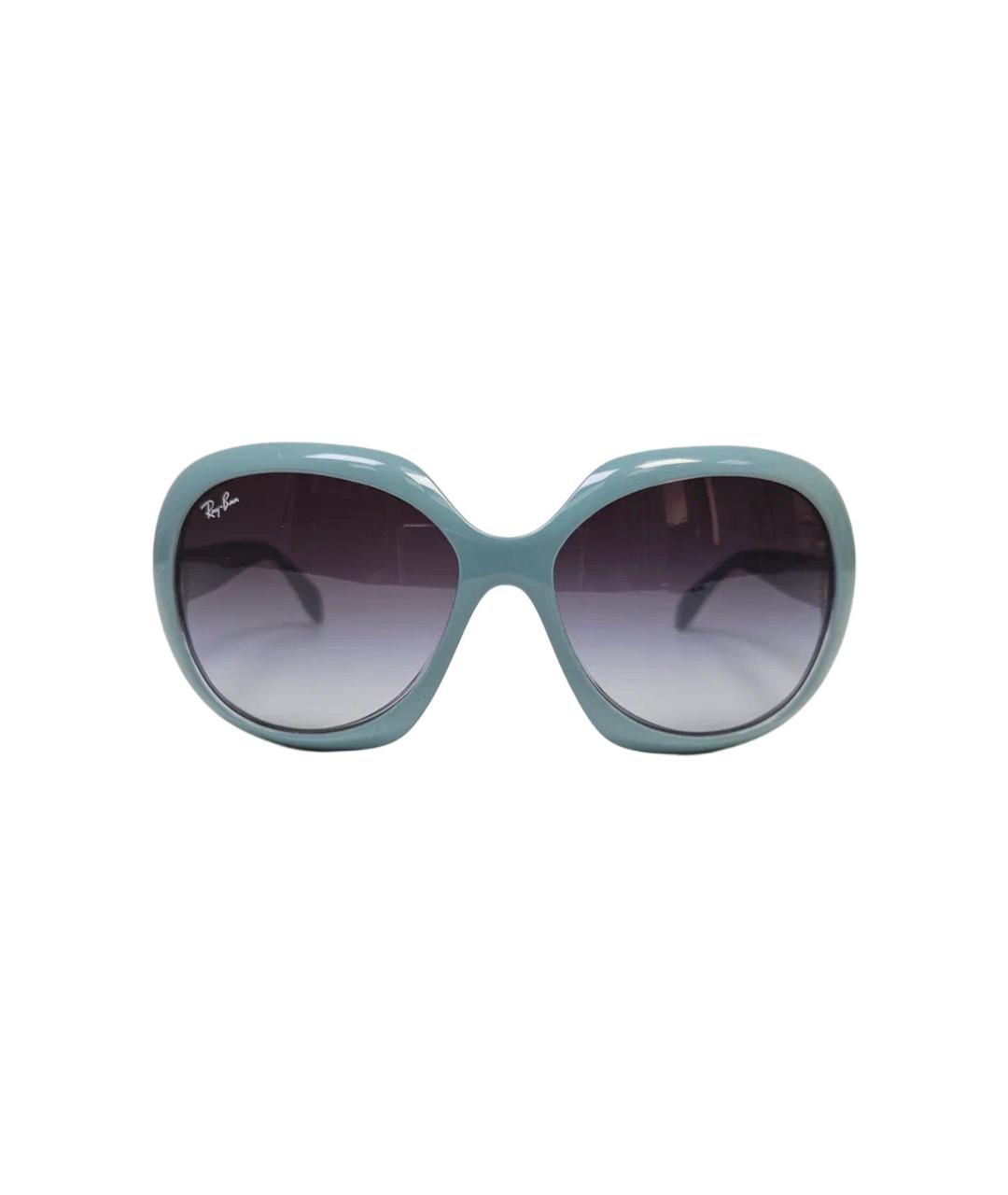 RAY BAN Голубые пластиковые солнцезащитные очки, фото 1