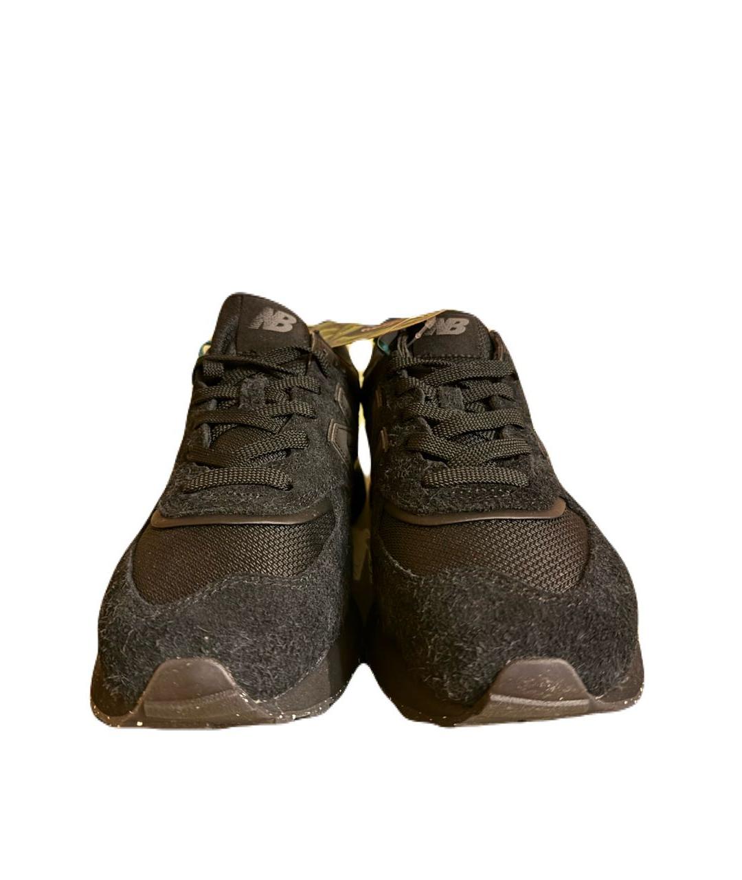 NEW BALANCE Черные замшевые высокие кроссовки / кеды, фото 2
