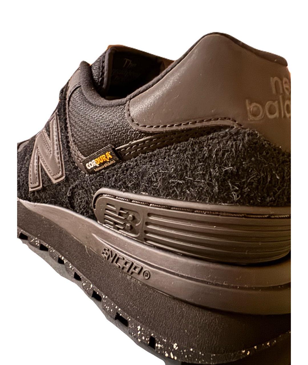 NEW BALANCE Черные замшевые высокие кроссовки / кеды, фото 7