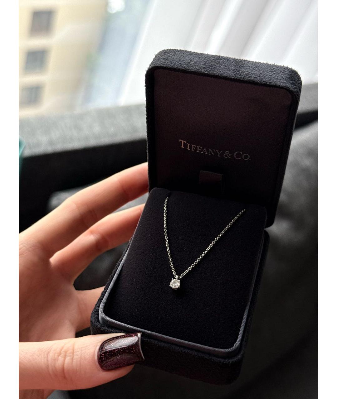 TIFFANY&CO Белое платиновое колье, фото 5