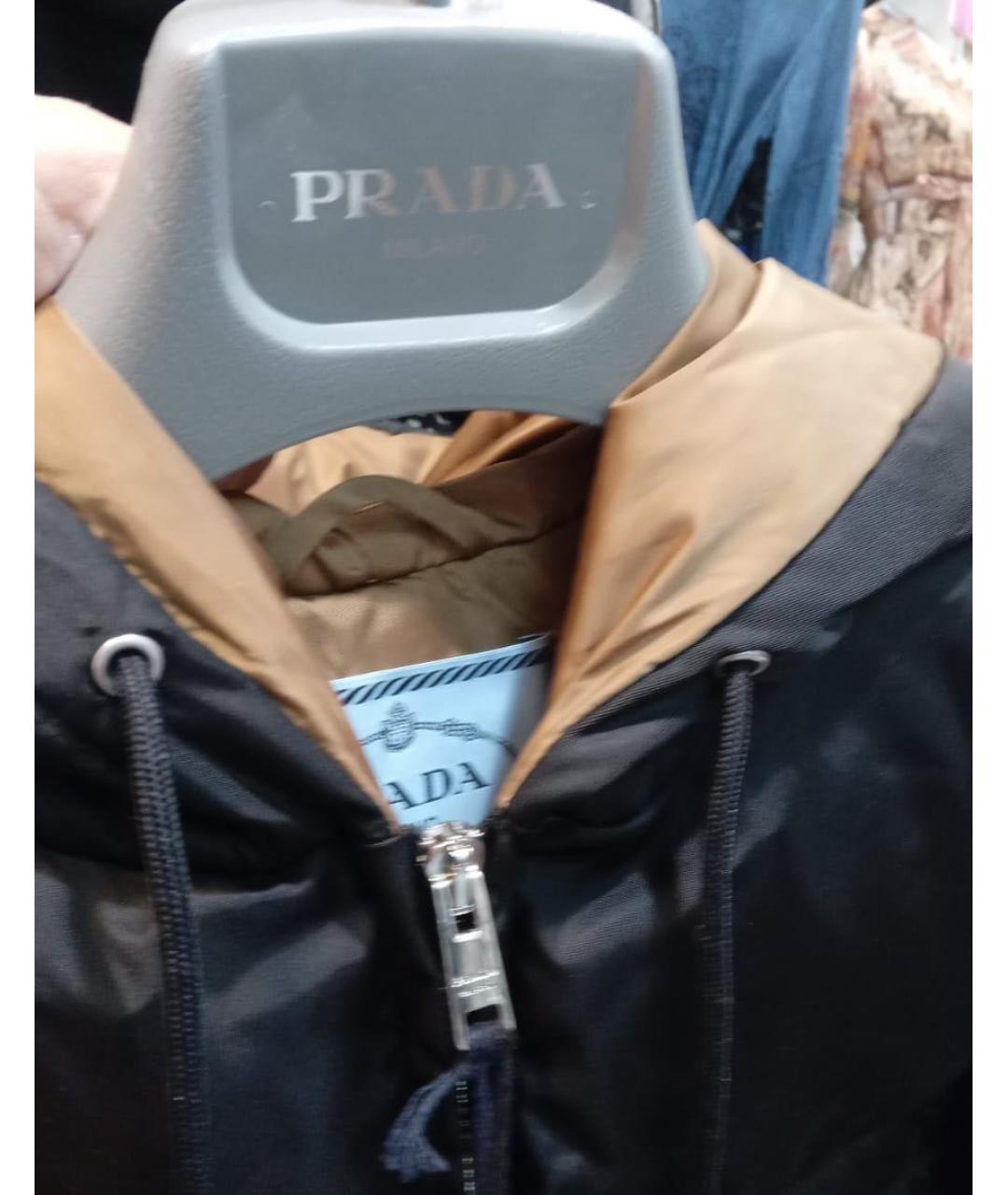 PRADA Черная куртка, фото 8