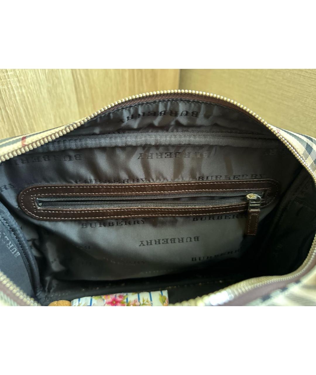 BURBERRY Бежевая сумка на плечо, фото 4