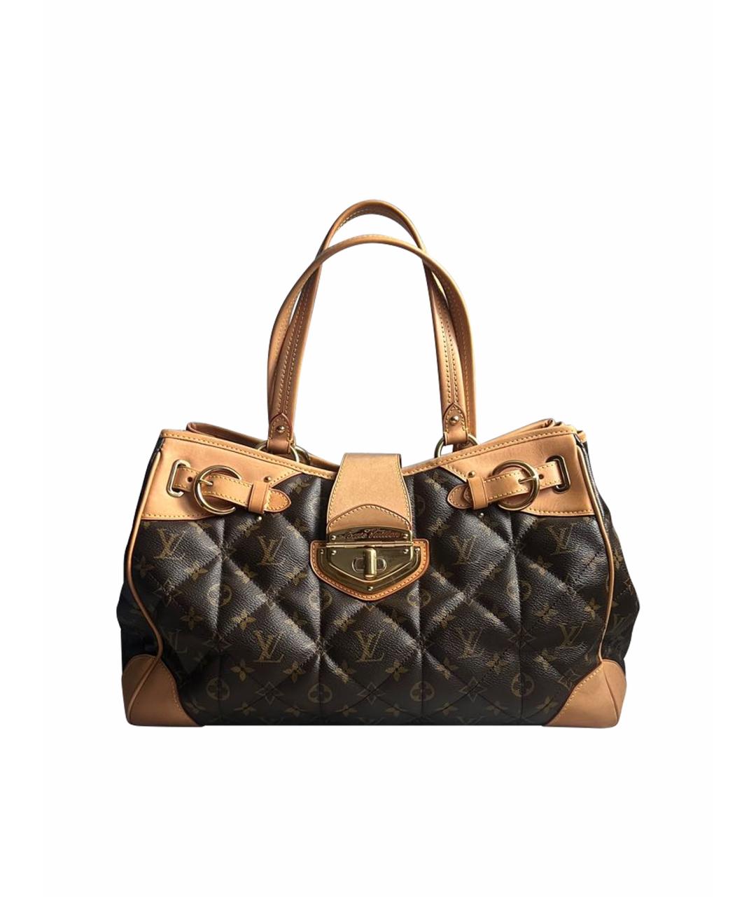 LOUIS VUITTON Коричневая сумка тоут, фото 1