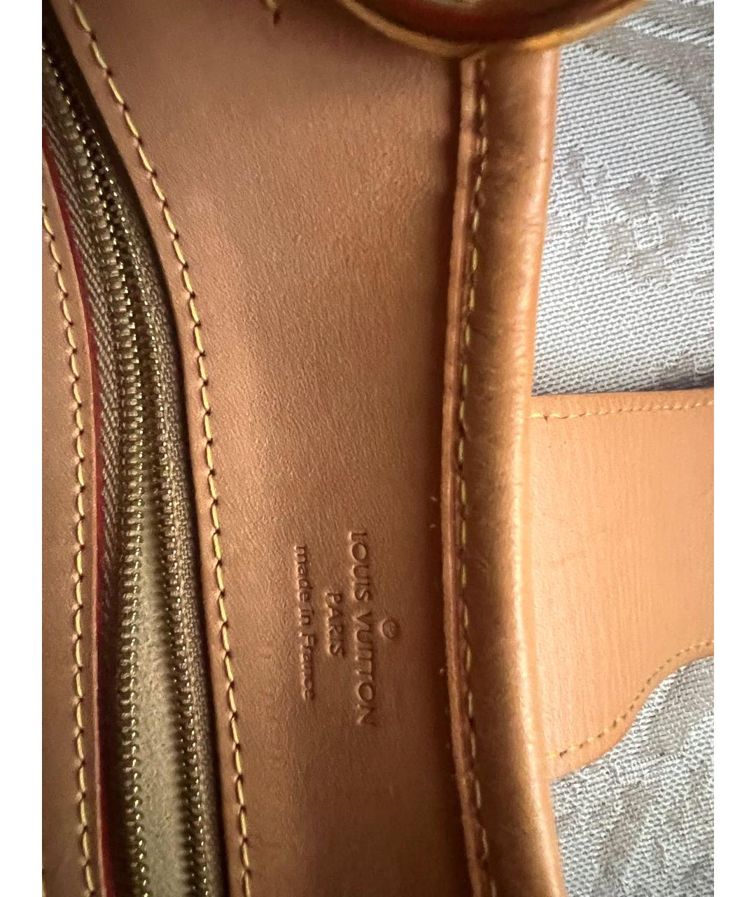 LOUIS VUITTON Коричневая сумка тоут, фото 7