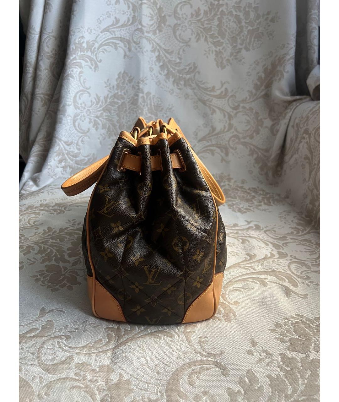 LOUIS VUITTON Коричневая сумка тоут, фото 2