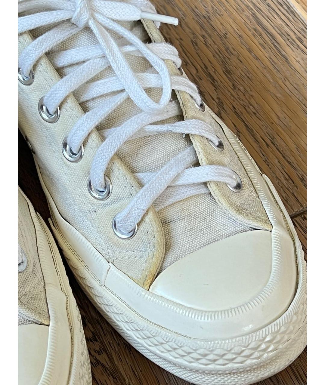 CONVERSE Белые текстильные кеды, фото 5