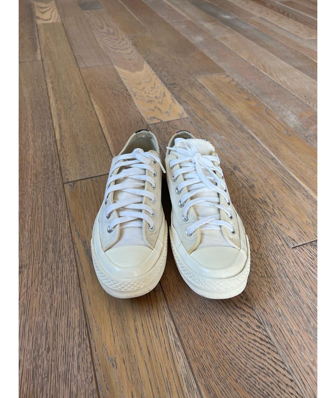 CONVERSE Белые текстильные кеды, фото 2