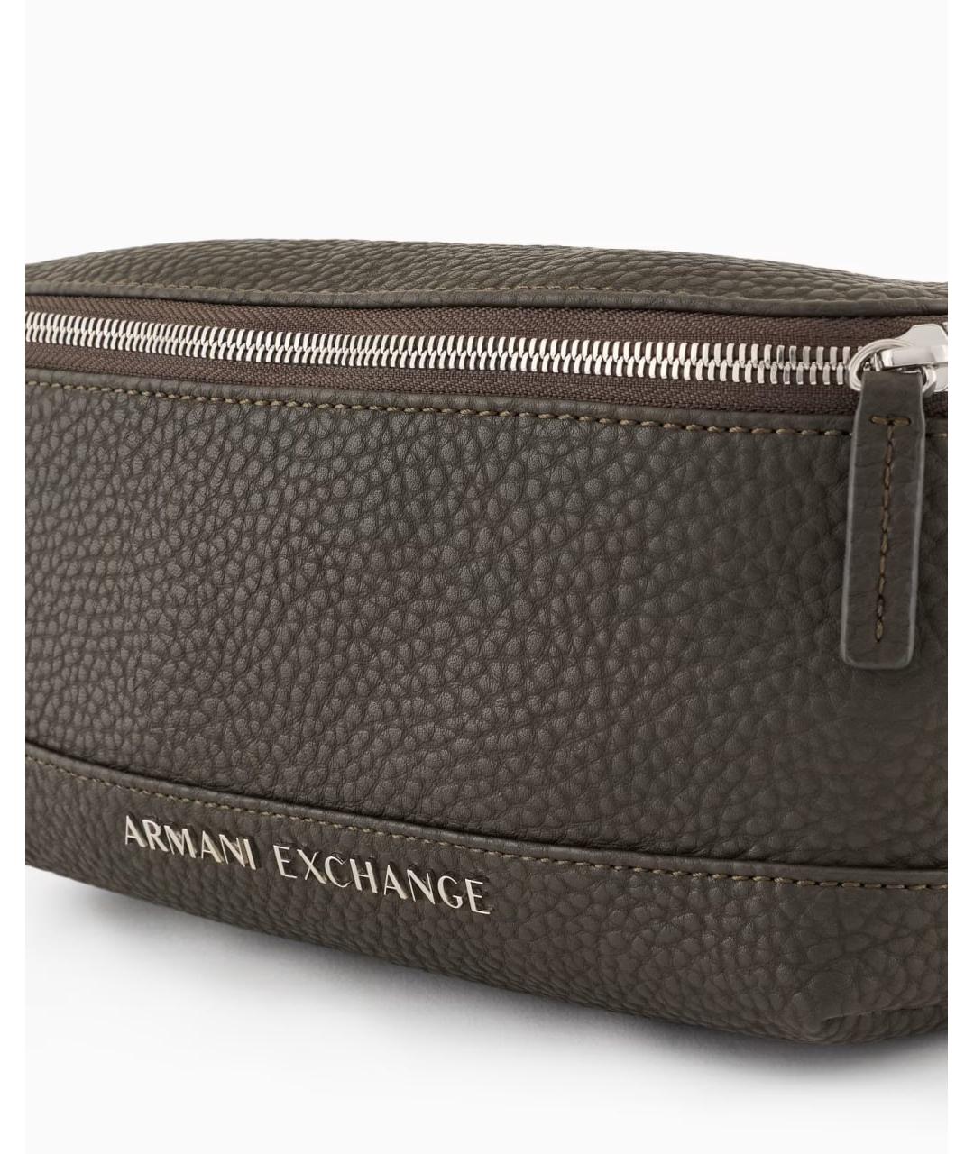 ARMANI EXCHANGE Хаки поясная сумка, фото 4