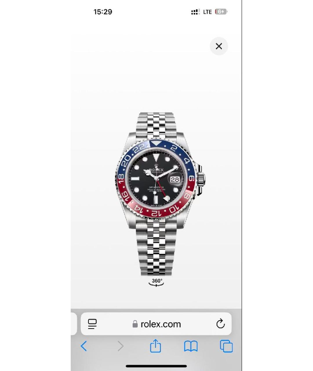 ROLEX Красные часы, фото 7