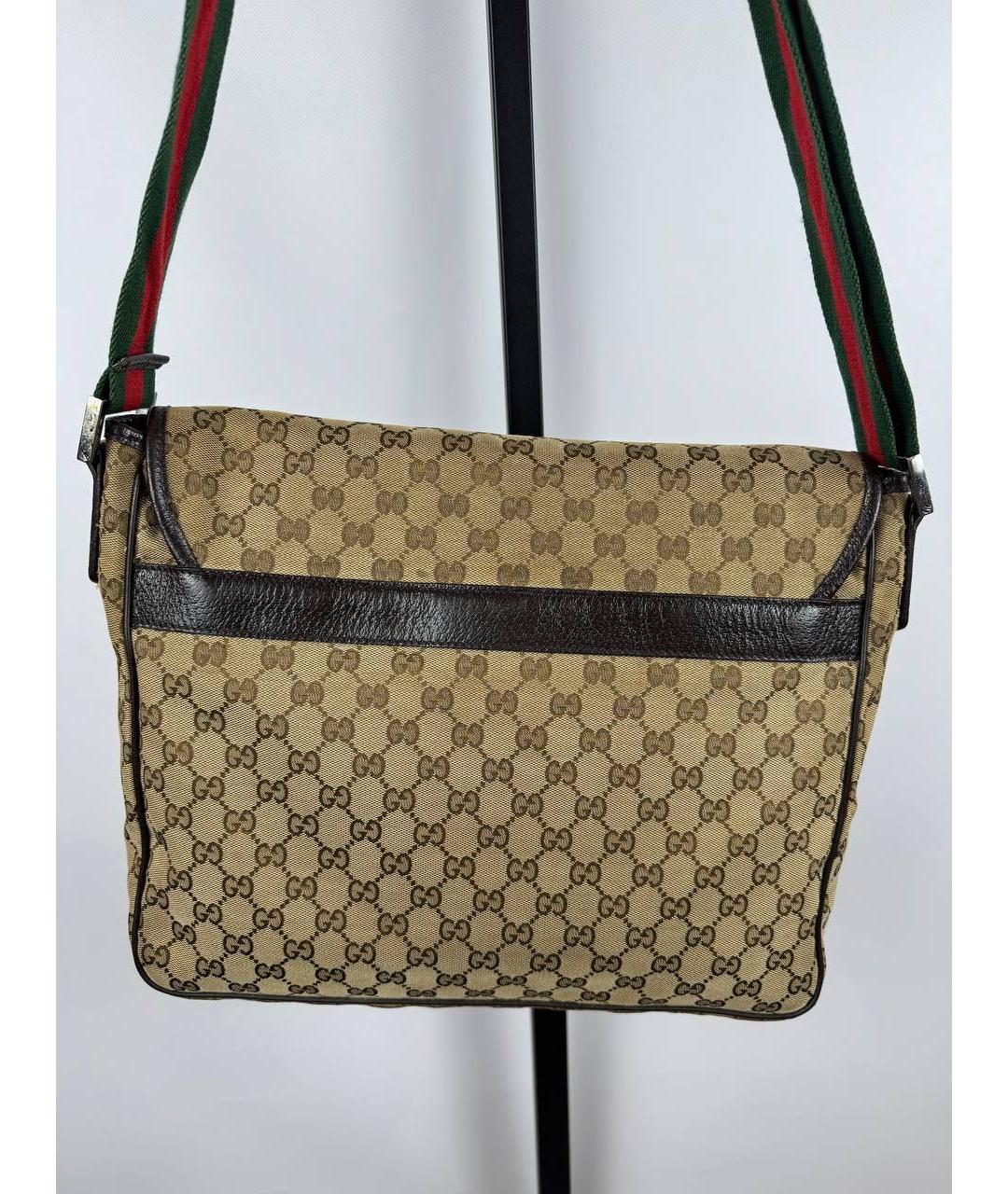 GUCCI Бежевая сумка на плечо, фото 6