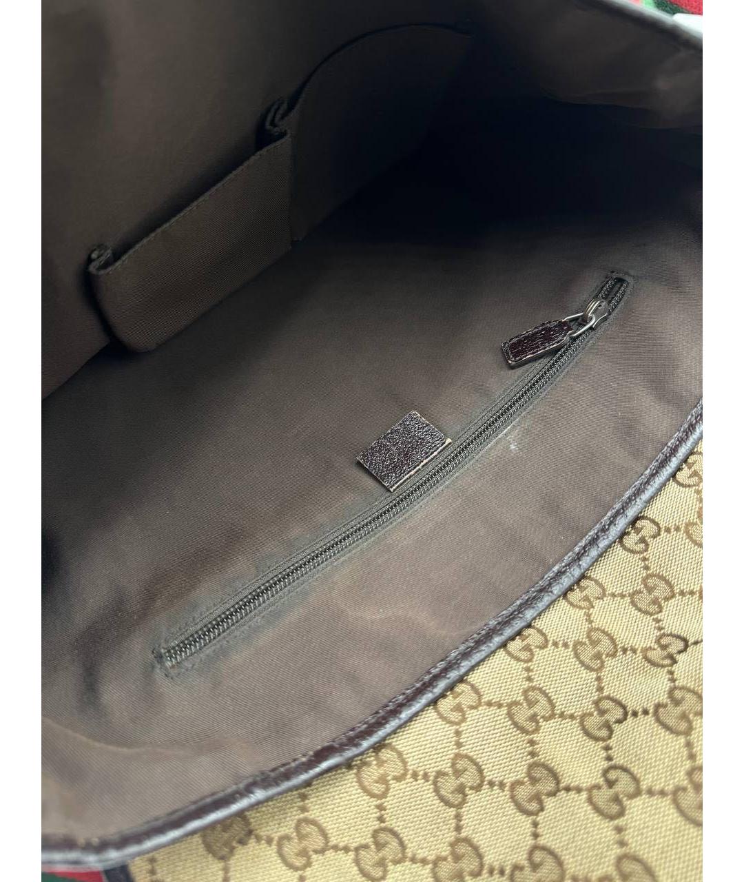 GUCCI Бежевая сумка на плечо, фото 4