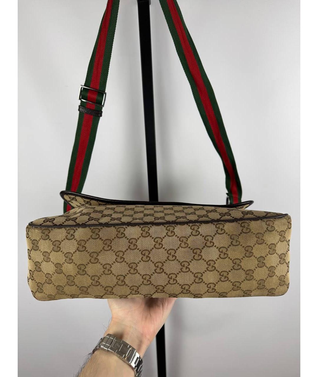 GUCCI Бежевая сумка на плечо, фото 8