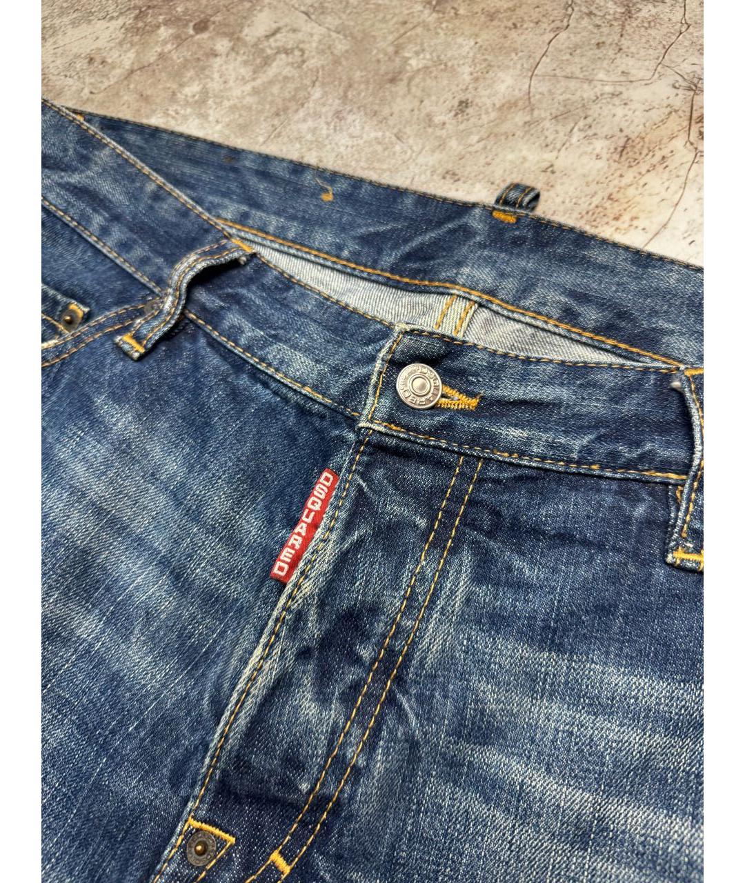 DSQUARED2 Синие джинсы, фото 2