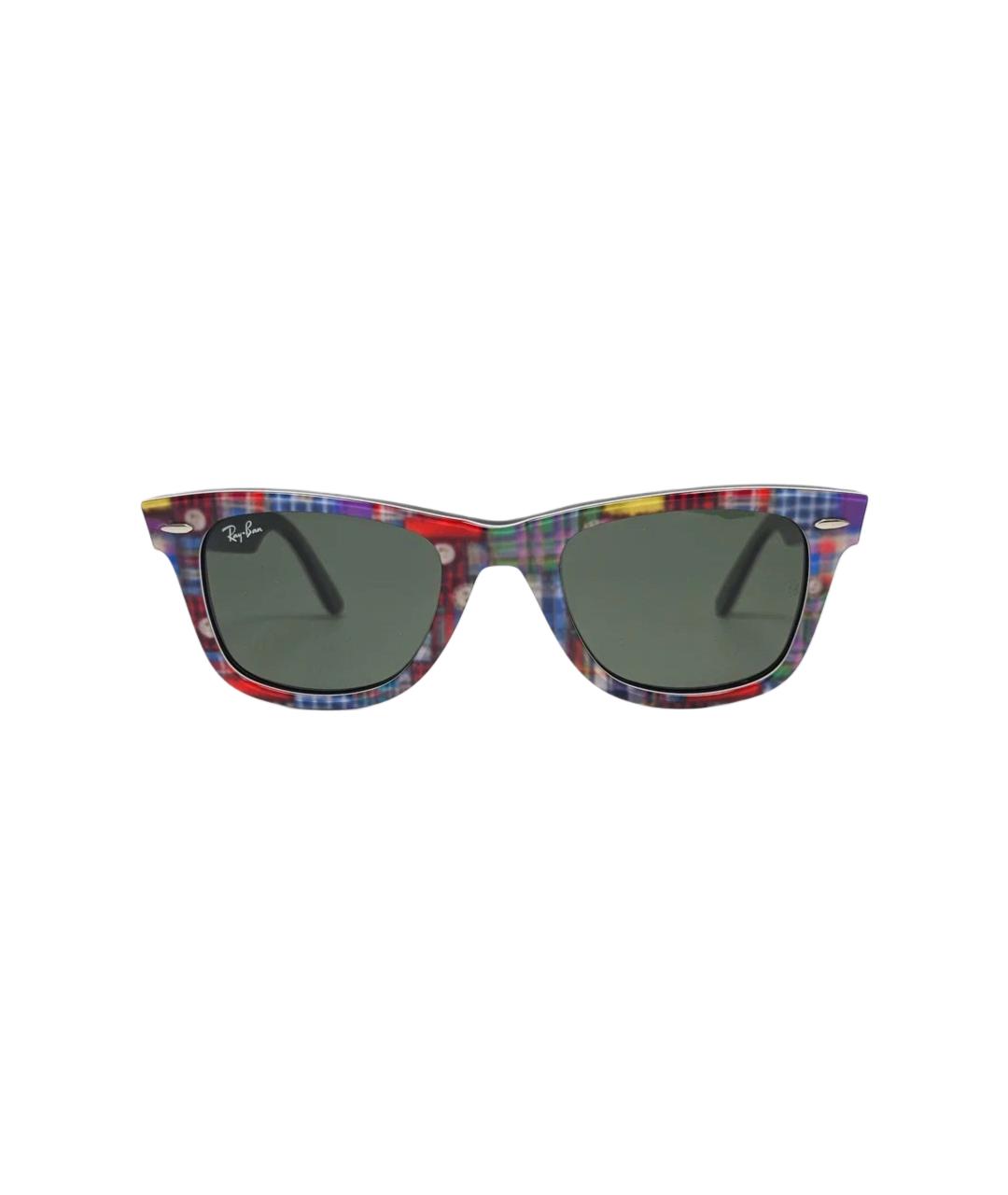 RAY BAN Мульти пластиковые солнцезащитные очки, фото 1