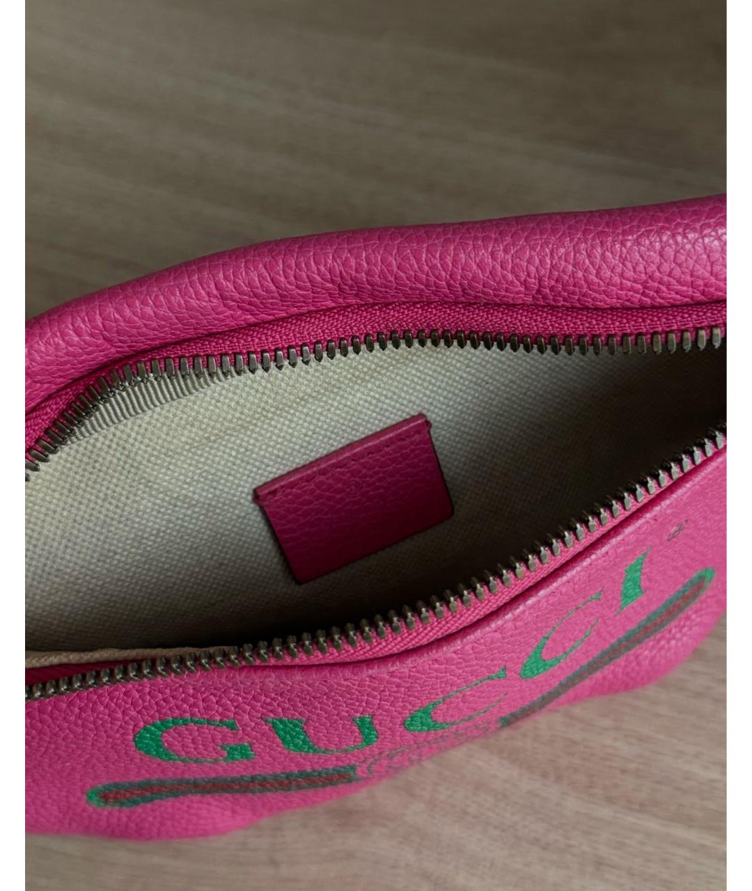 GUCCI Фуксия сумка, фото 4