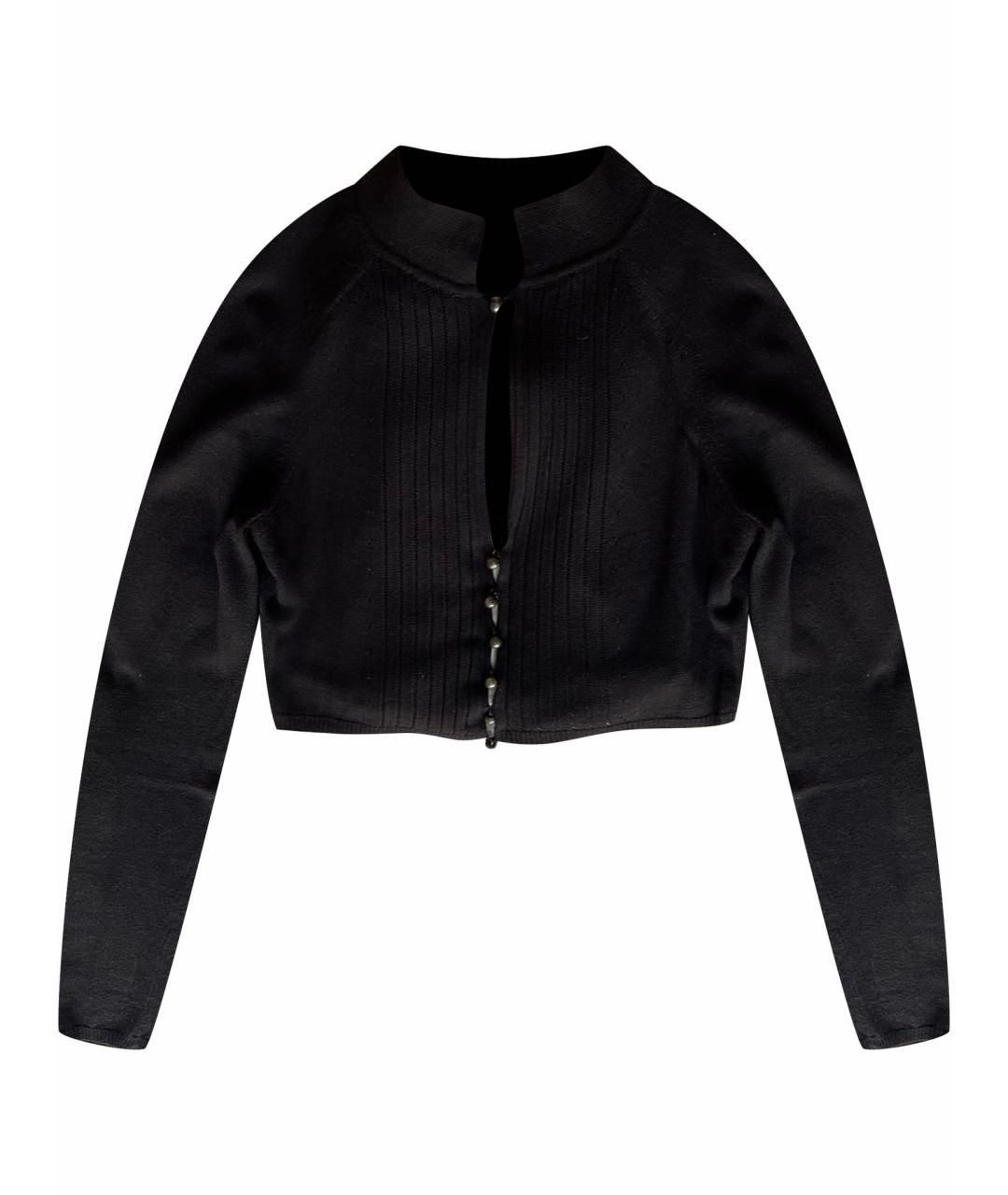 SPORTMAX Коричневый шерстяной кардиган, фото 1