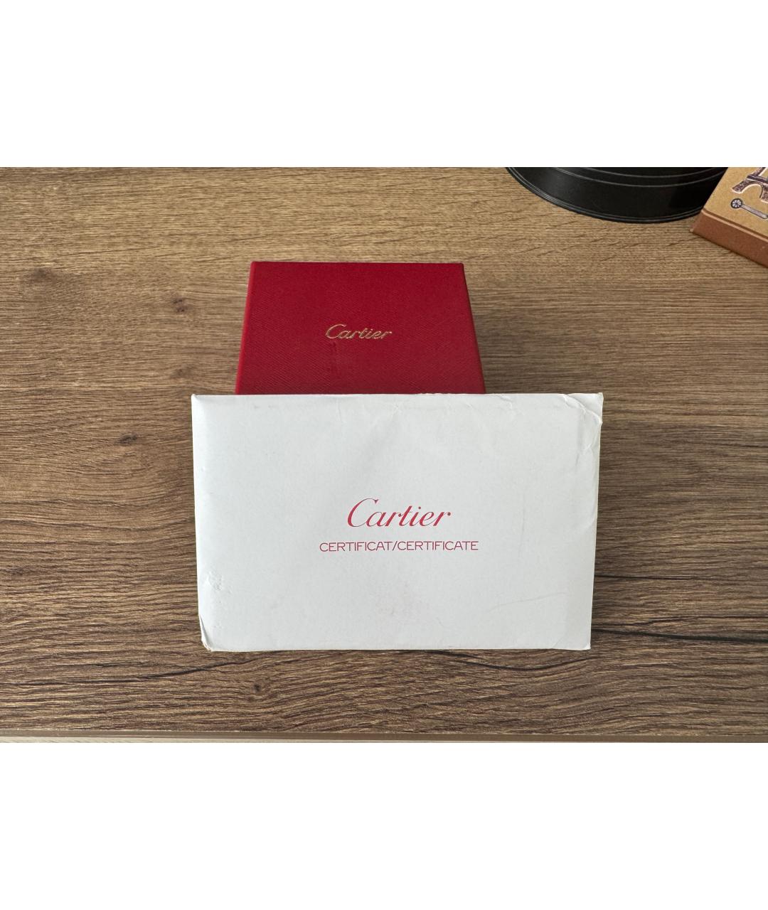CARTIER Золотые серьги из розового золота, фото 2