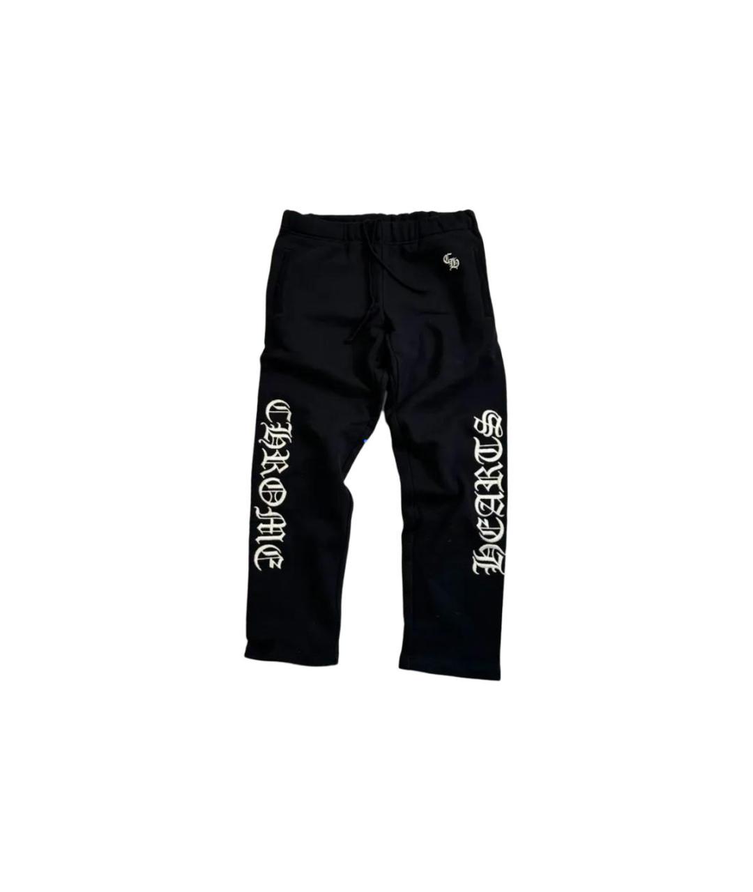 CHROME HEARTS Черные повседневные брюки, фото 1