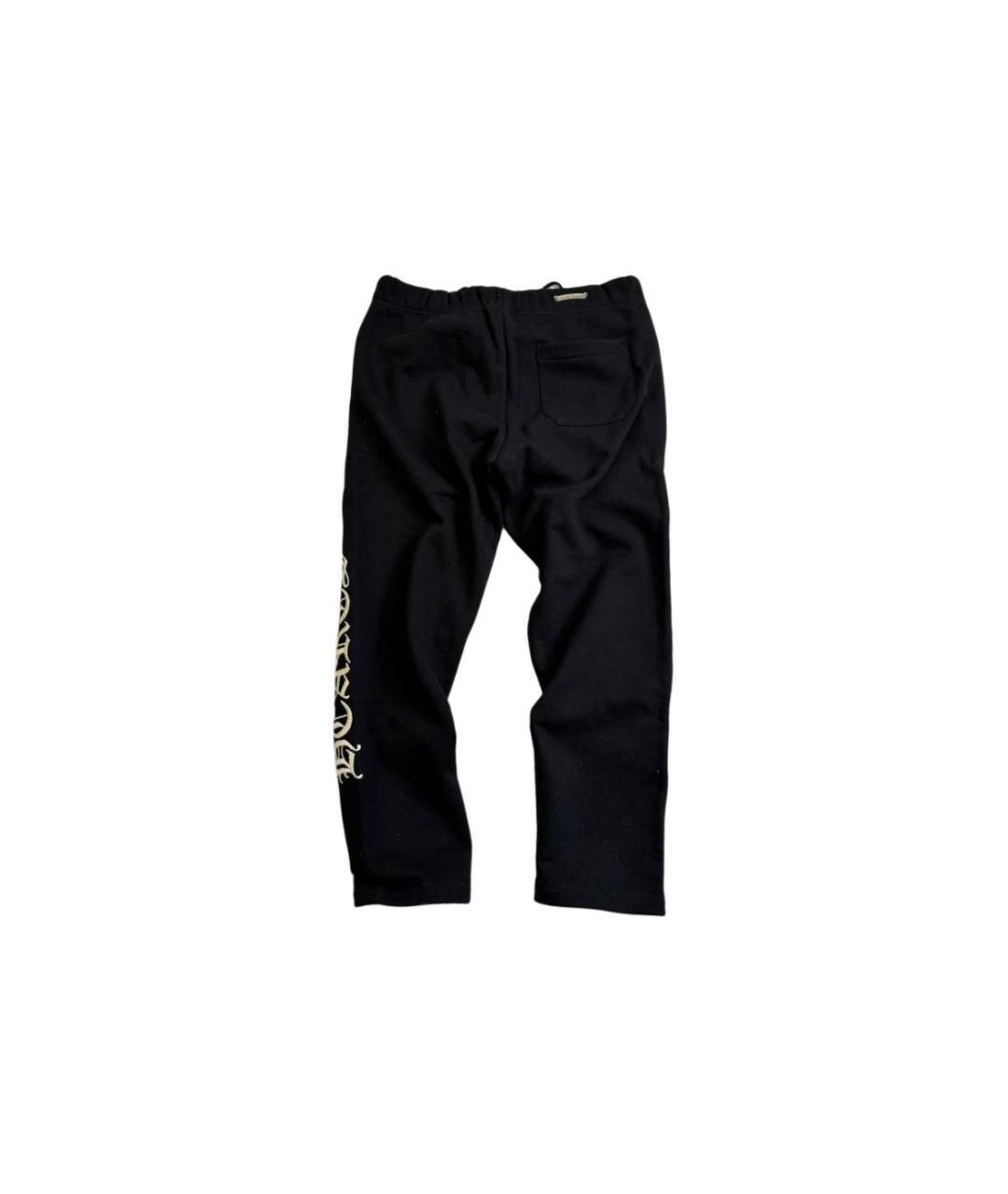 CHROME HEARTS Черные повседневные брюки, фото 2