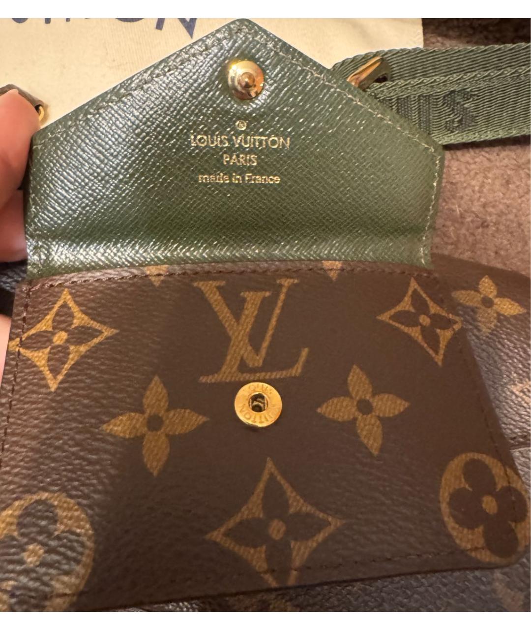 LOUIS VUITTON Коричневая сумка через плечо, фото 5