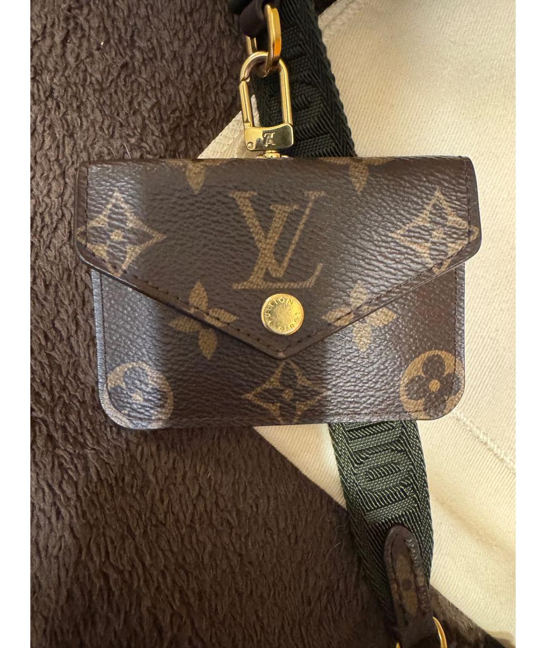 LOUIS VUITTON Коричневая сумка через плечо, фото 4
