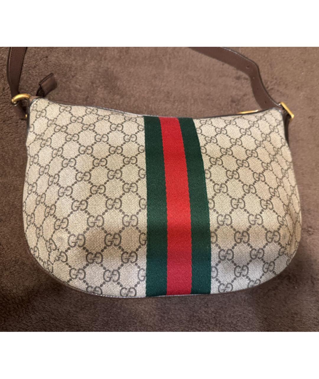 GUCCI Бежевая сумка через плечо, фото 3