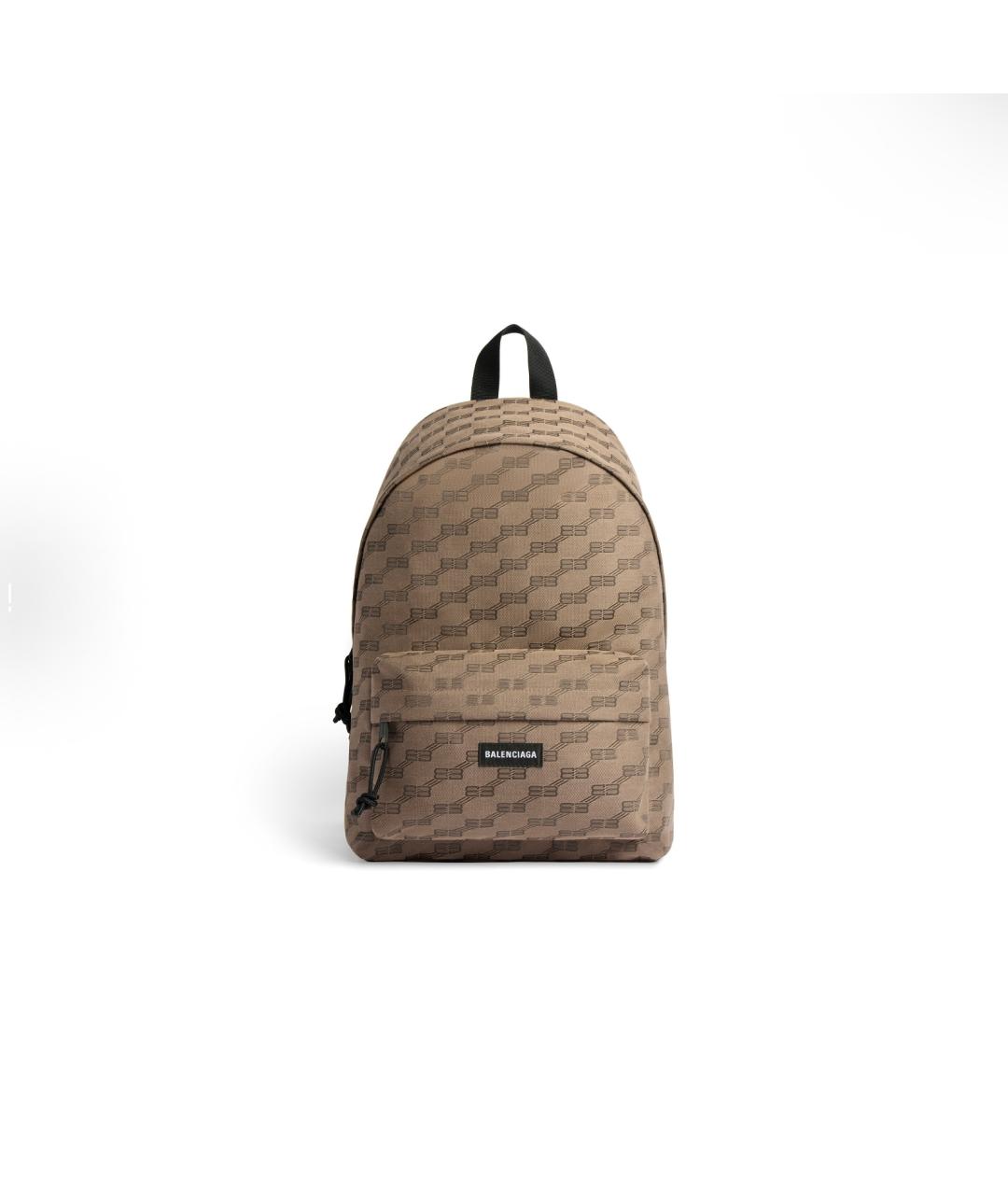 BALENCIAGA Бежевый тканевый рюкзак, фото 1