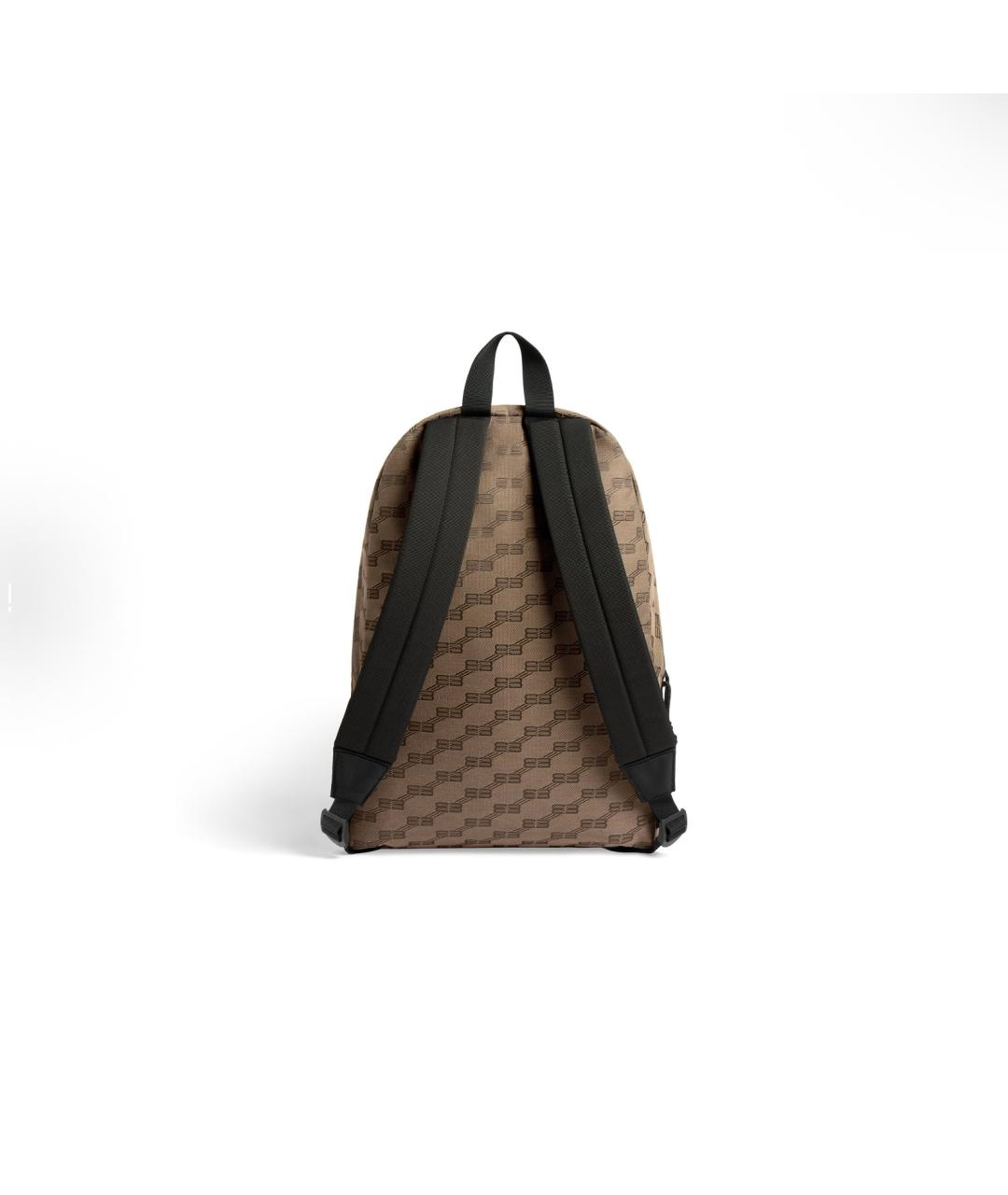 BALENCIAGA Бежевый тканевый рюкзак, фото 4