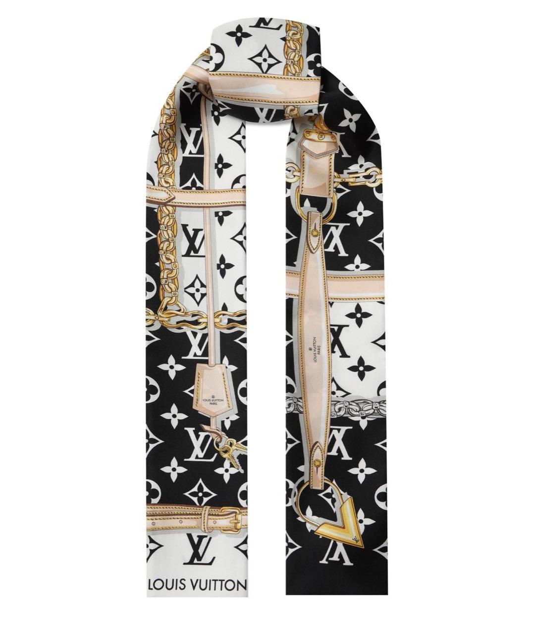 LOUIS VUITTON Мульти шелковый платок, фото 4