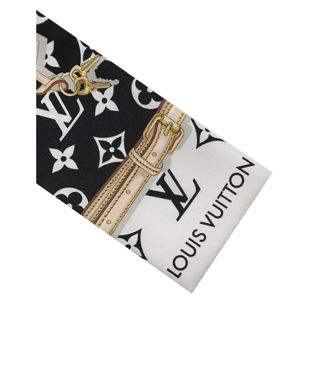 LOUIS VUITTON Мульти шелковый платок, фото 2