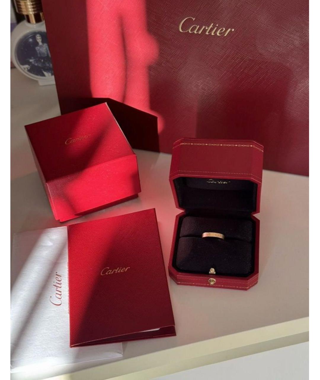CARTIER Золотое кольцо из розового золота, фото 2