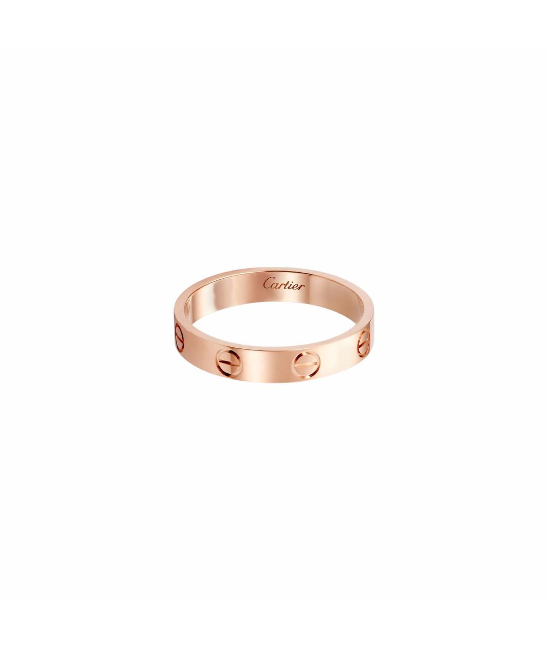 CARTIER Золотое кольцо из розового золота, фото 1
