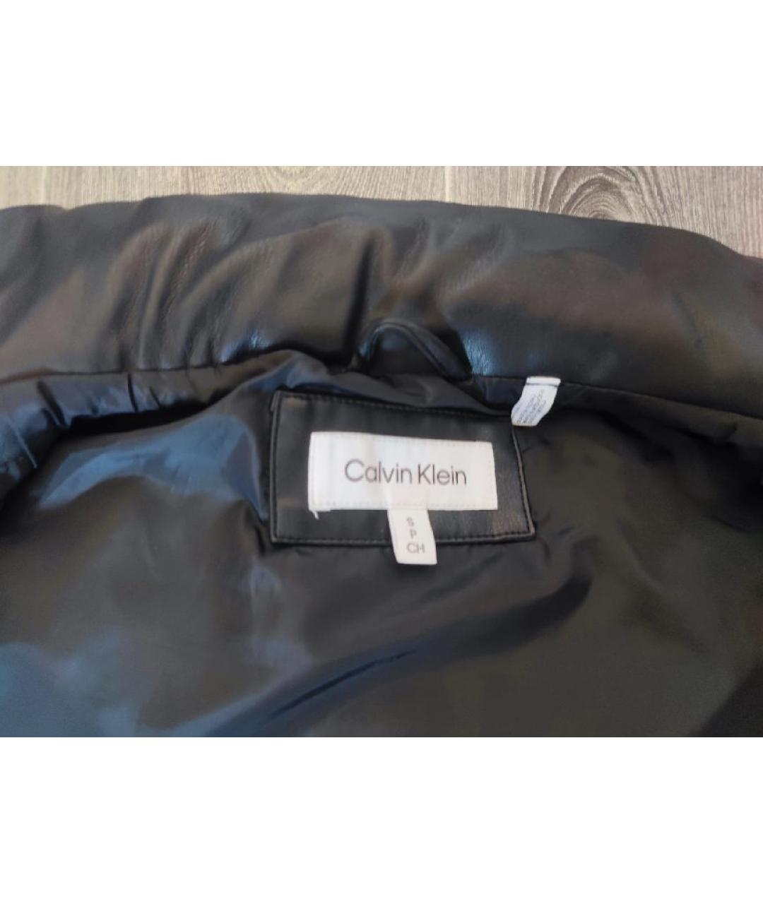 CALVIN KLEIN Черный жилет, фото 6