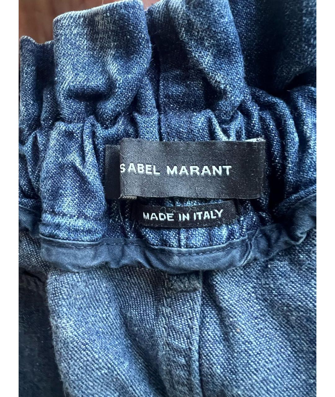 ISABEL MARANT Синие деним шорты, фото 3