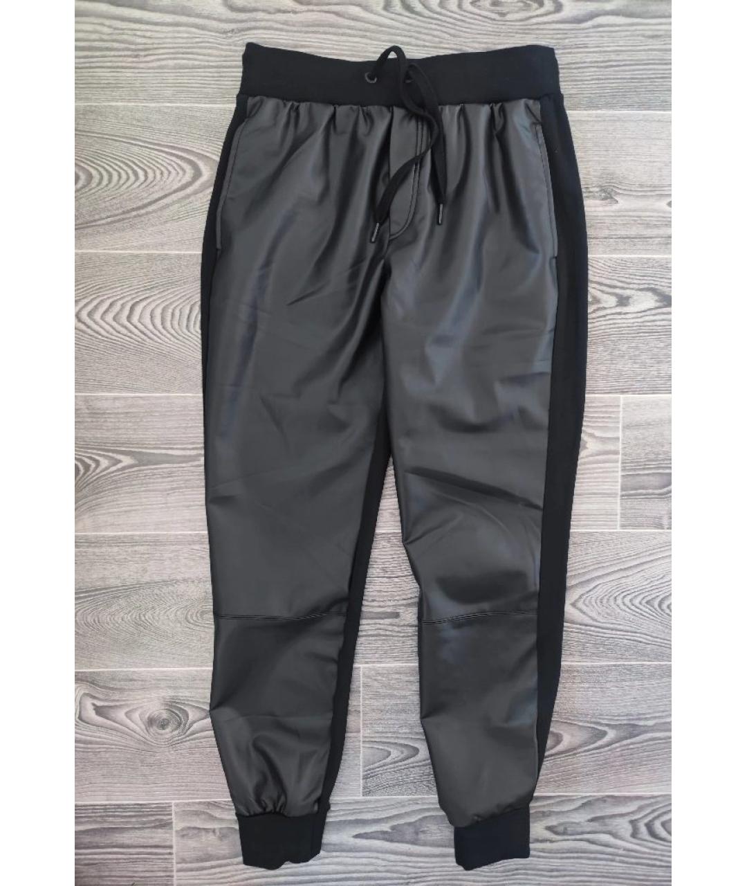 CALVIN KLEIN JEANS Черные прямые брюки, фото 8