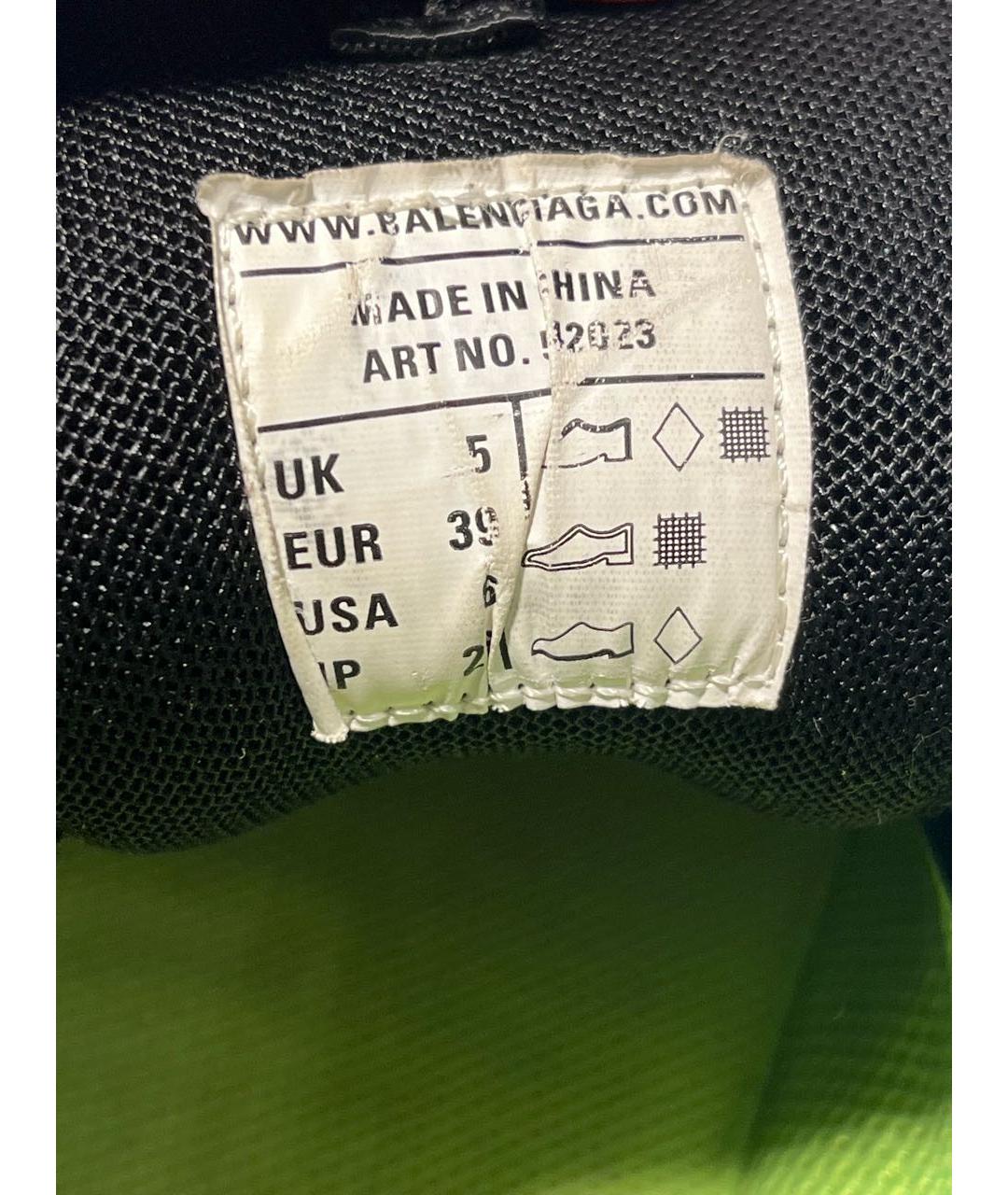 BALENCIAGA Зеленые кроссовки, фото 5