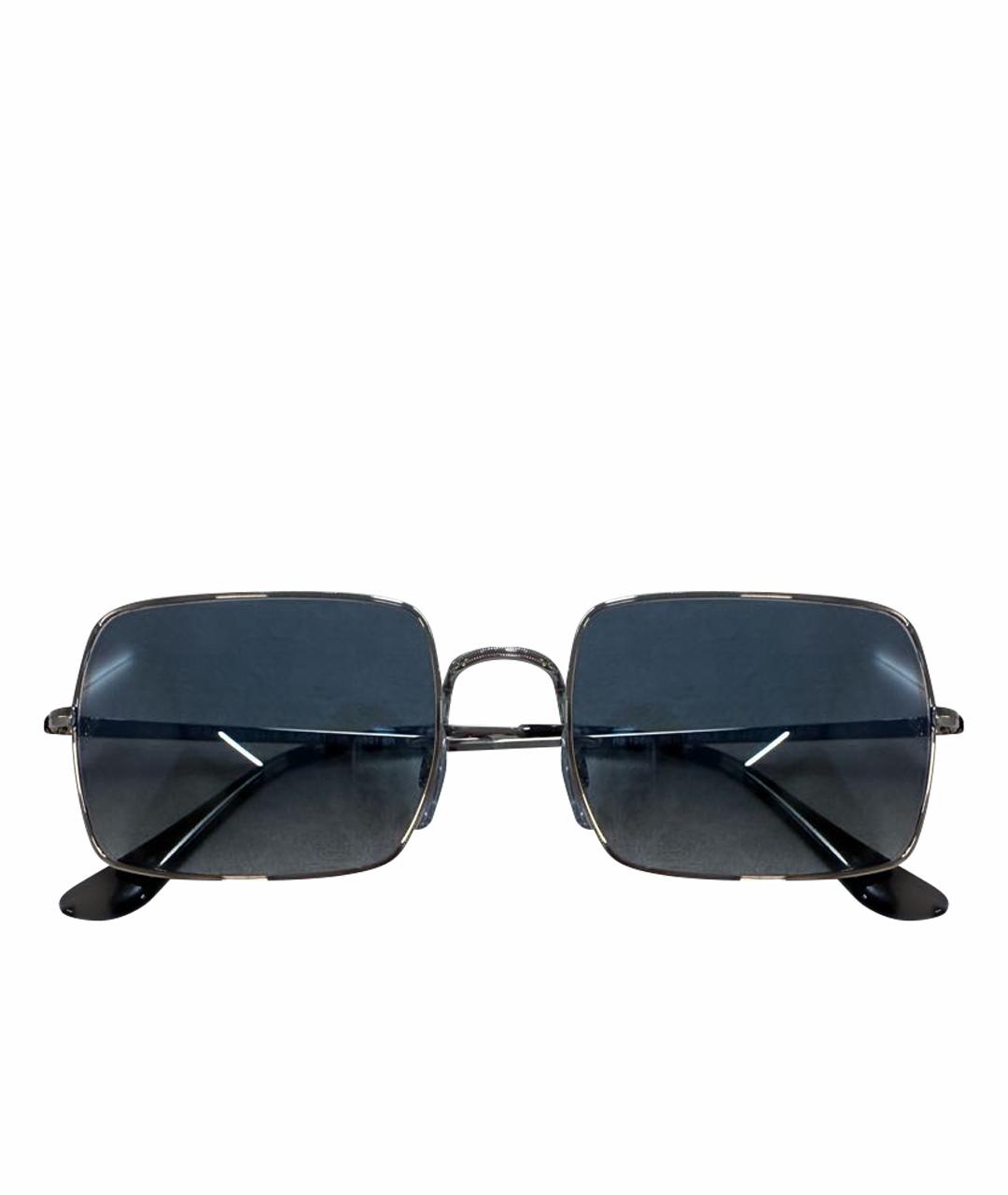 RAY BAN Синие металлические солнцезащитные очки, фото 1