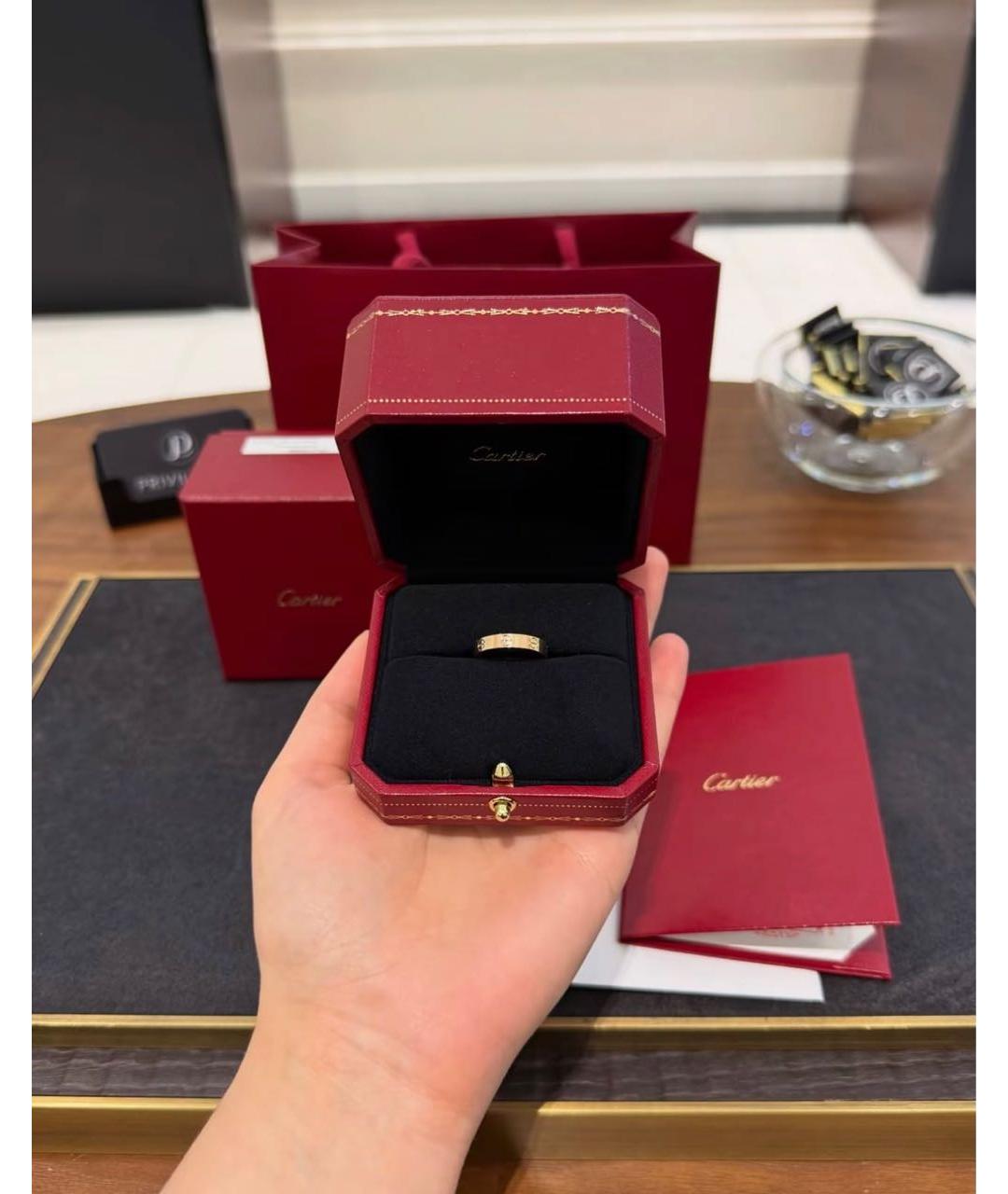 CARTIER Золотое кольцо из желтого золота, фото 6
