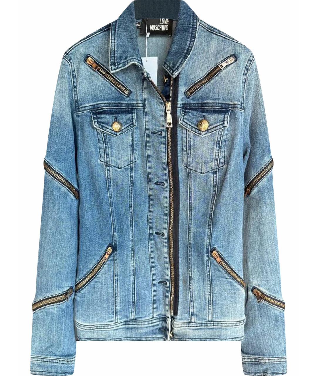 LOVE MOSCHINO Хлопковая куртка, фото 1