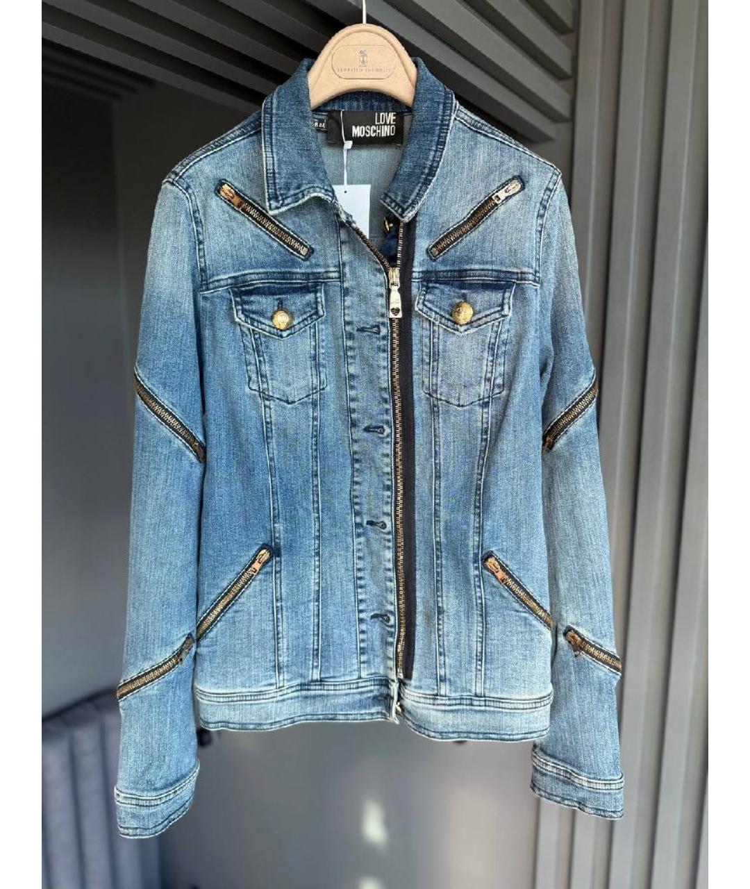 LOVE MOSCHINO Хлопковая куртка, фото 8