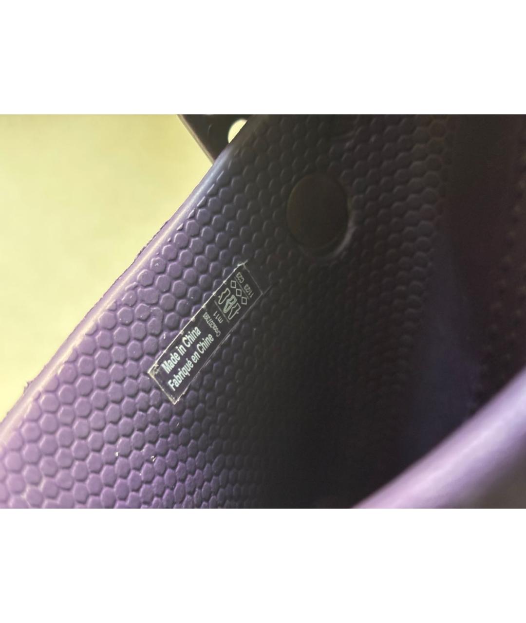 CROCS Фиолетовые сандалии, фото 6