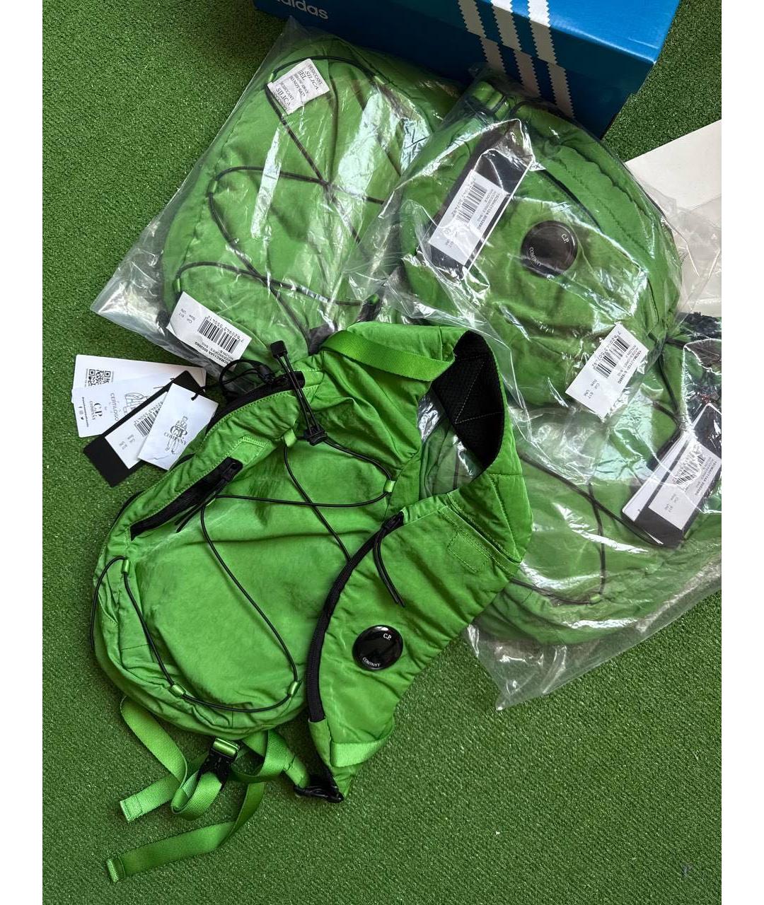 CP COMPANY Салатовая сумка на плечо, фото 4