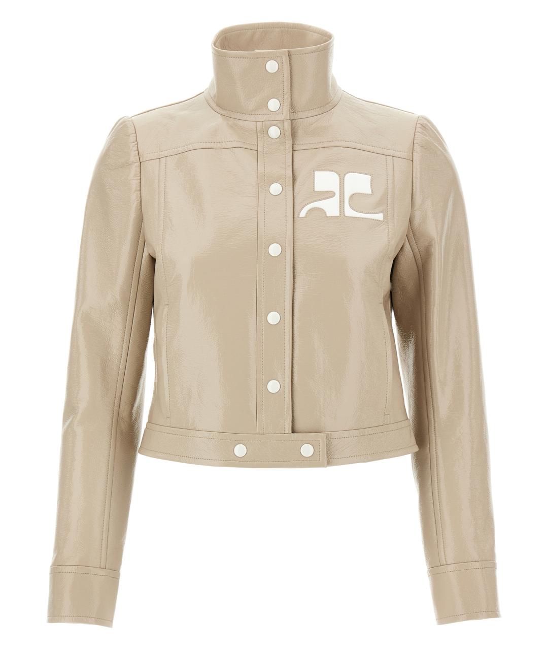 COURREGES Бежевая куртка, фото 1