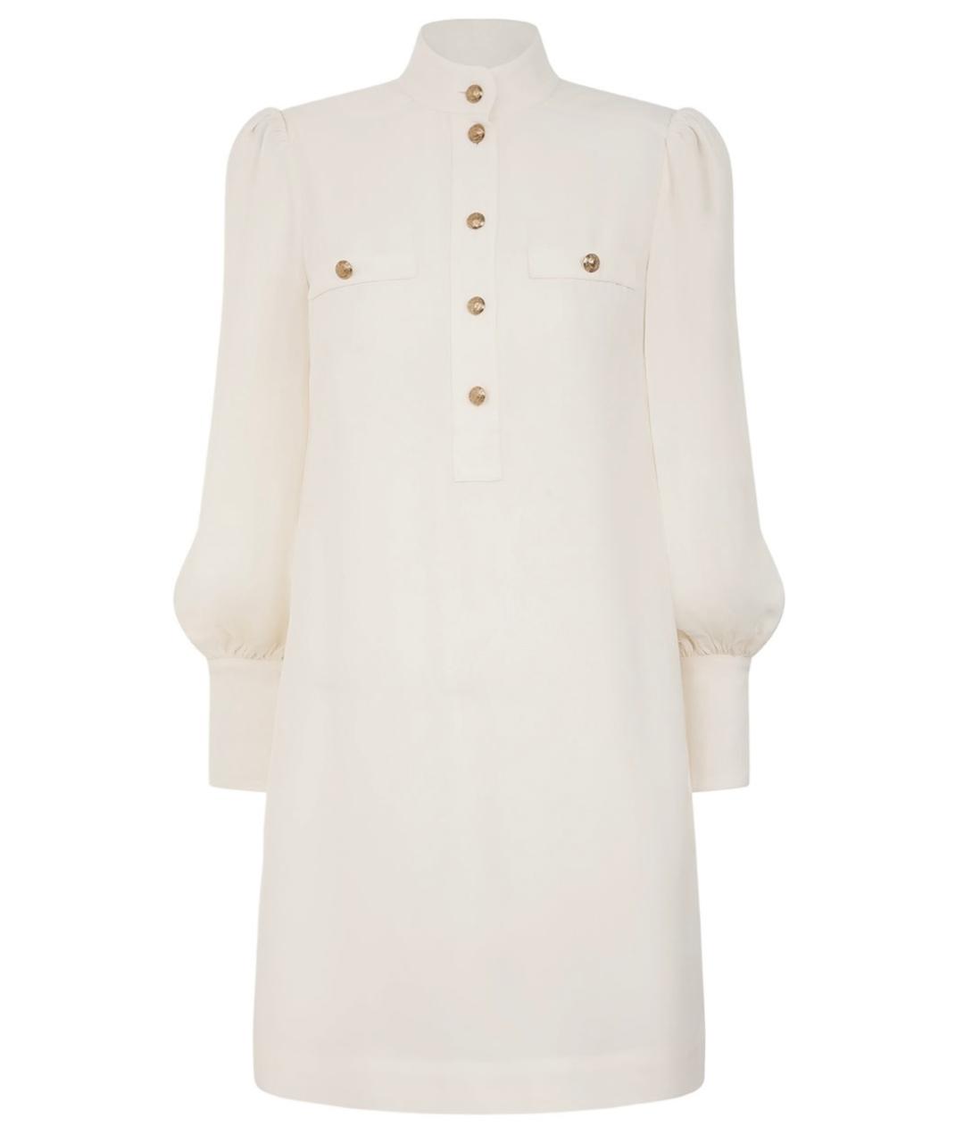 ZIMMERMANN Бежевое коктейльное платье, фото 1