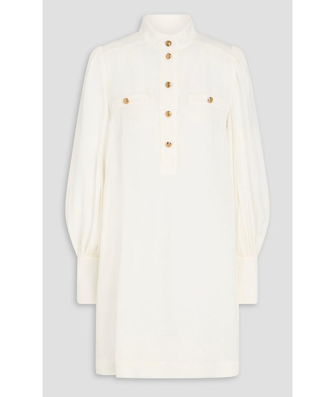 ZIMMERMANN Бежевое коктейльное платье, фото 6