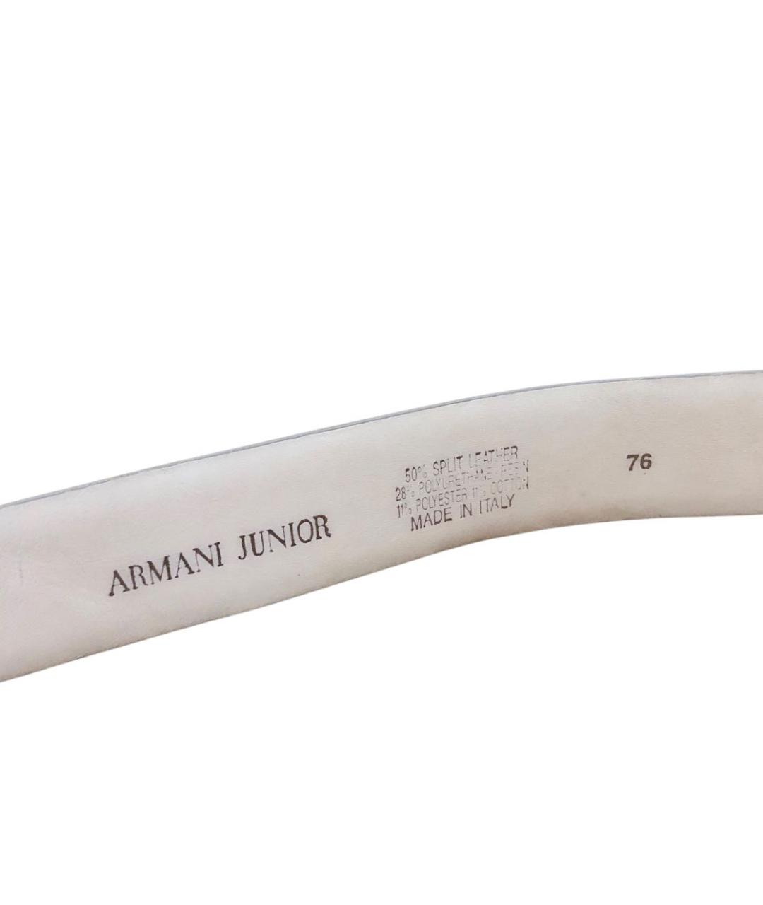 ARMANI JUNIOR Бежевый пояс/ремень, фото 3