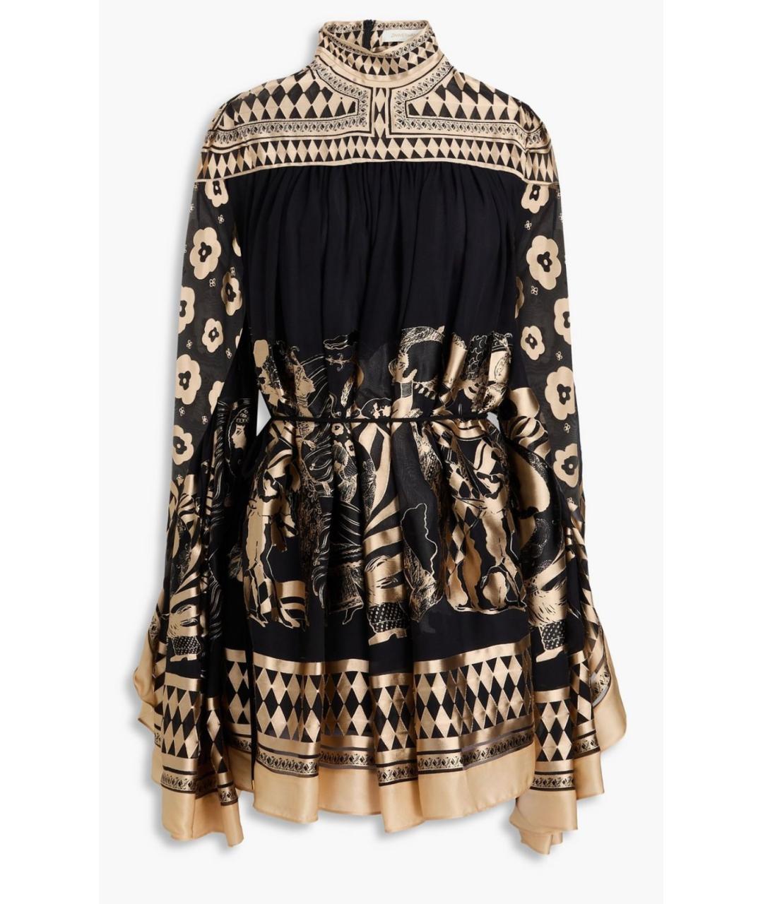 ZIMMERMANN Черное коктейльное платье, фото 9