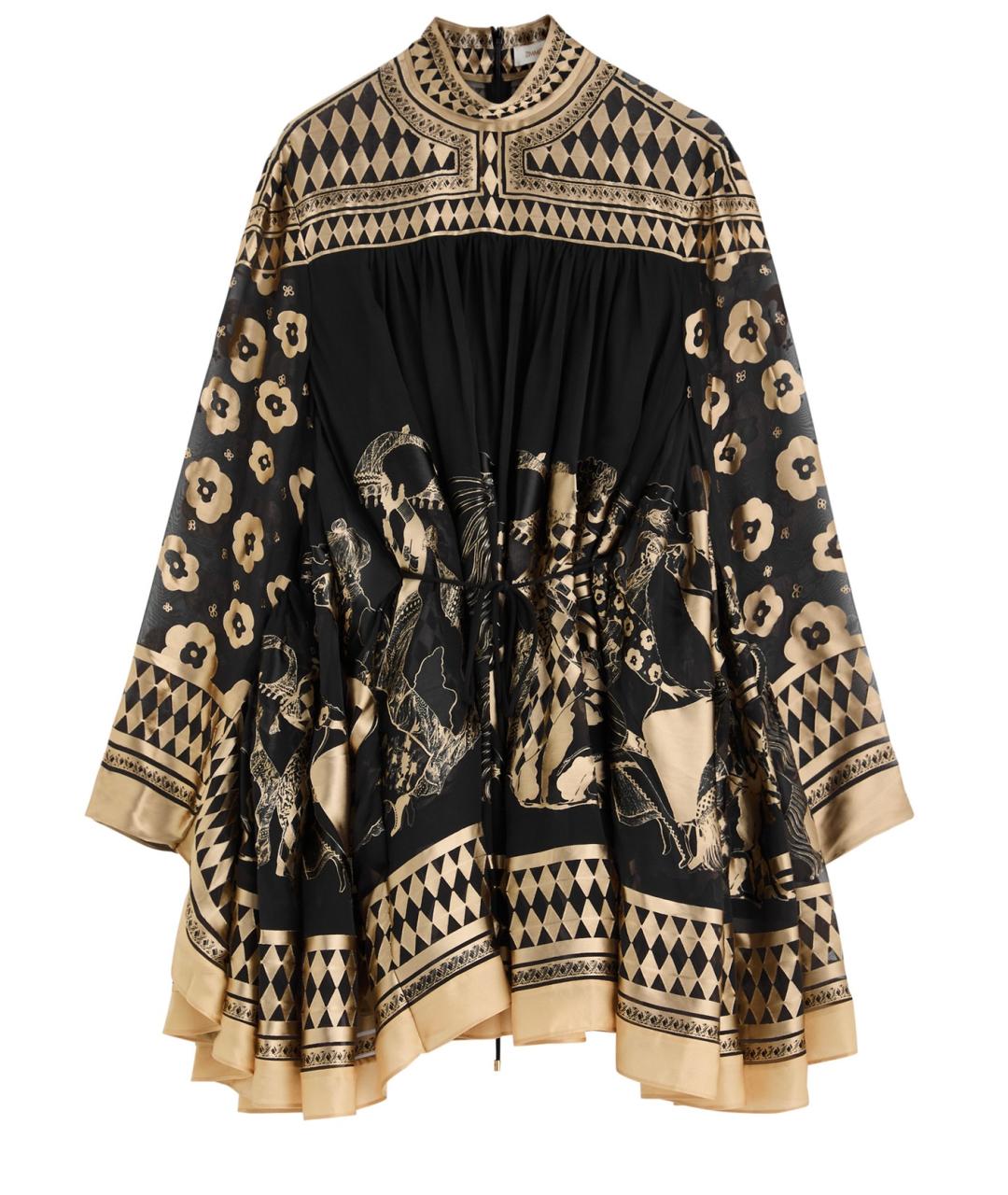 ZIMMERMANN Черное коктейльное платье, фото 1